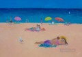 Those Lazy Days of Summer beach Child impressionism